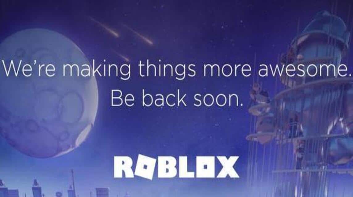 Roblox ゲームサーバーが閉じているときの表示