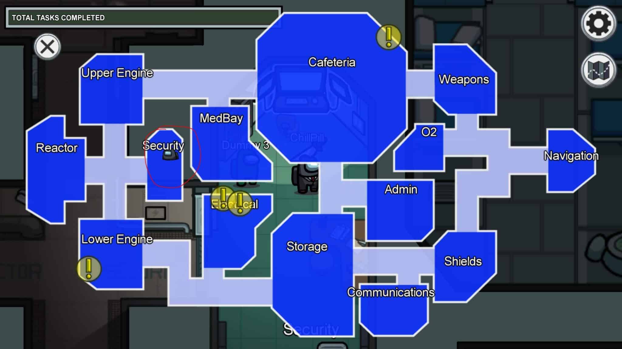 Amongst Us: Mira HQ Minecraft Map
