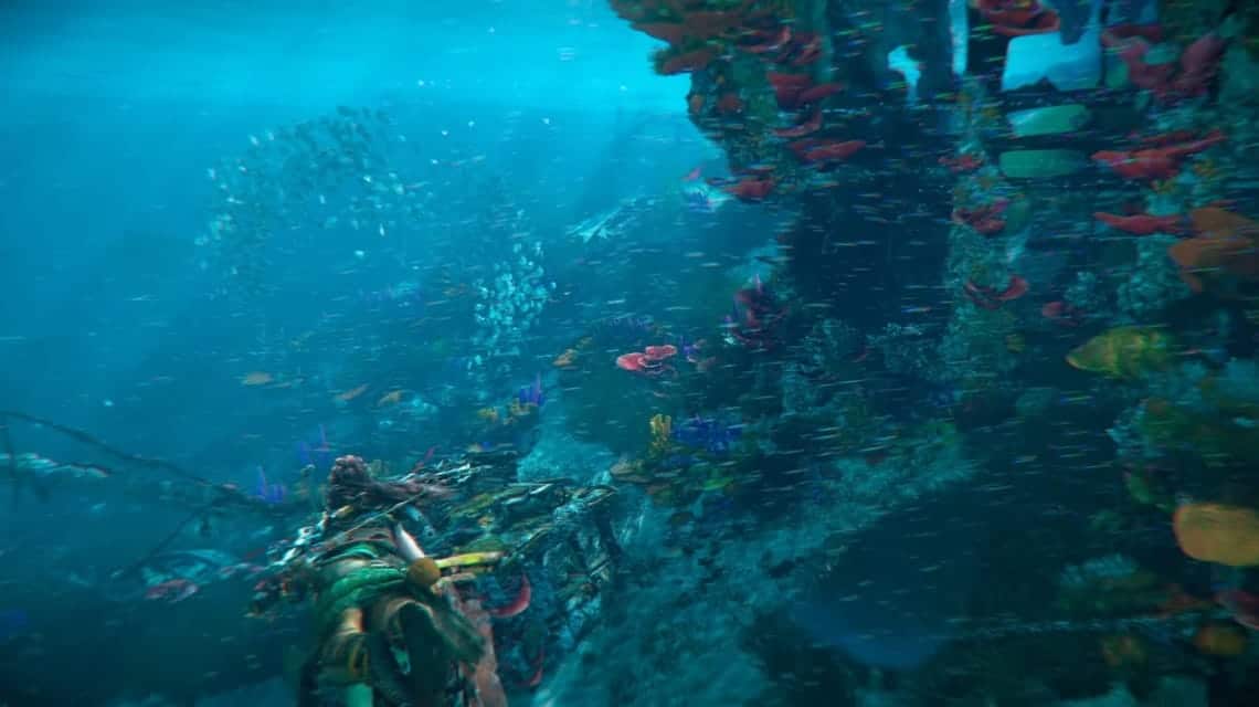 The Underwater World in Horizon Forbidden West
