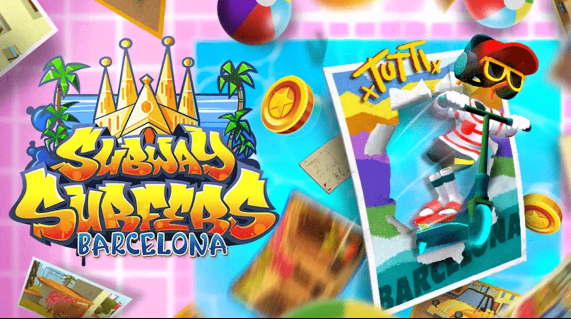 Subway Surfers - Jogo de Computador em Barcelona, ​​Subway Surf, jogo,  computador png