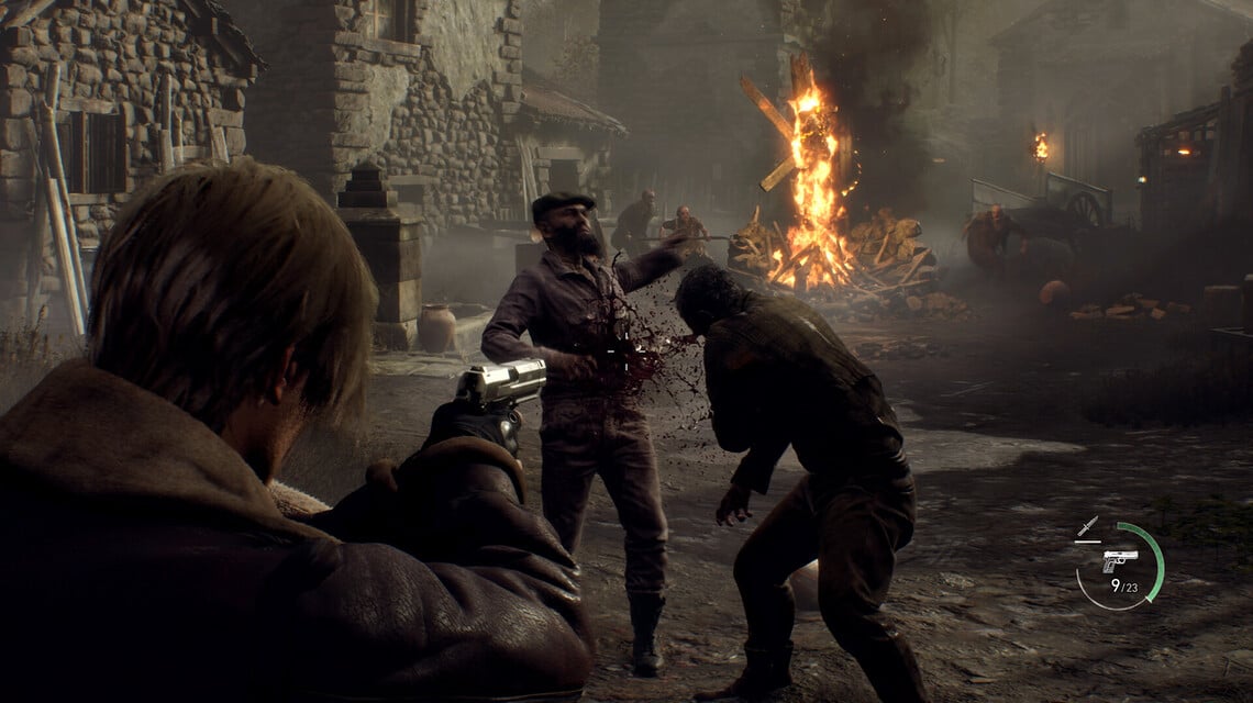 Gameplay im Resident Evil 4 Remake