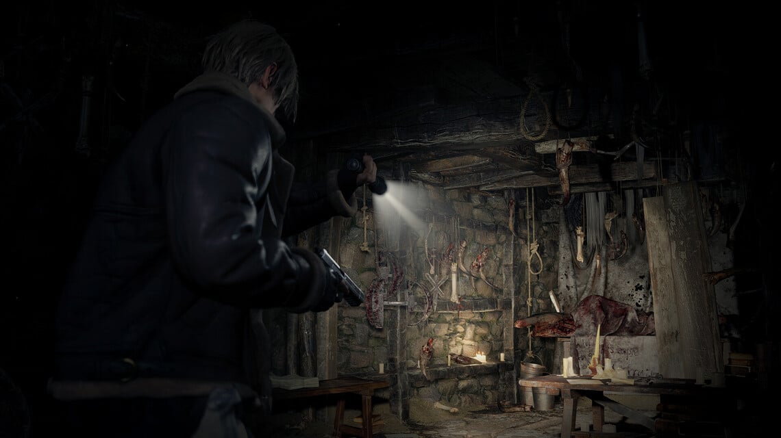 Suasana Game Resident Evil 4 Remake 