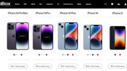 Price list for iBox Guaranteed iPhones for April 2023
