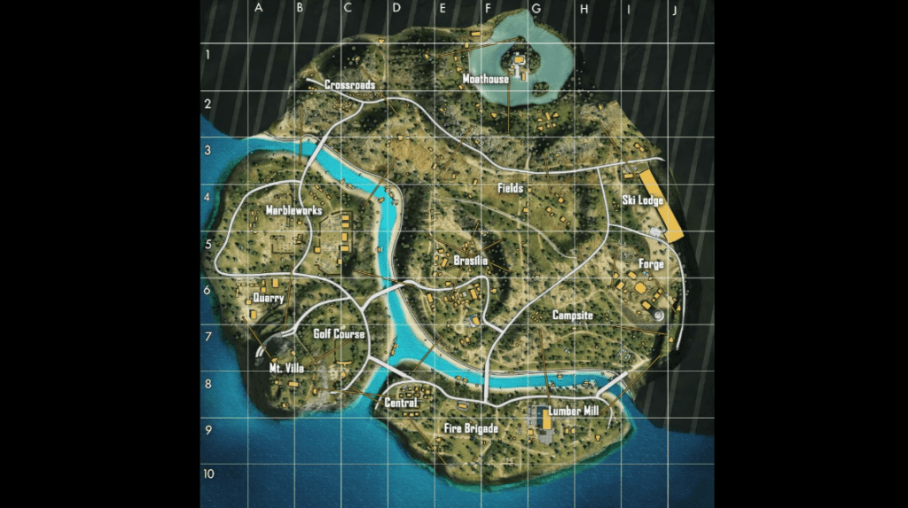 The Area of All Free Fire Maps You Should Know