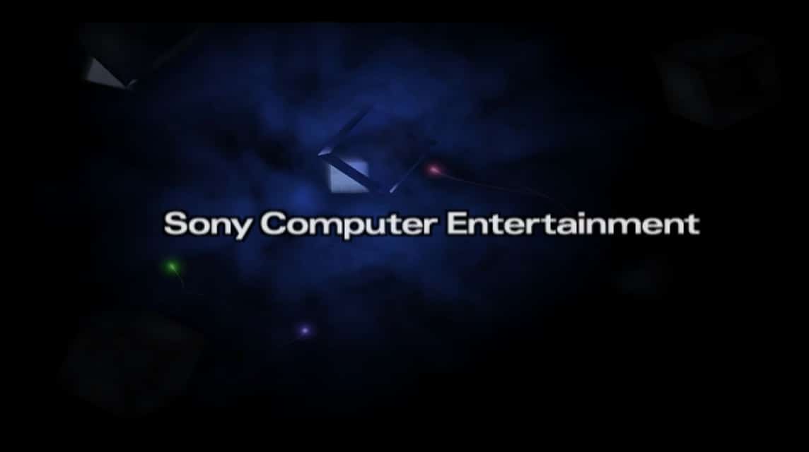 PS2 startup screen.
