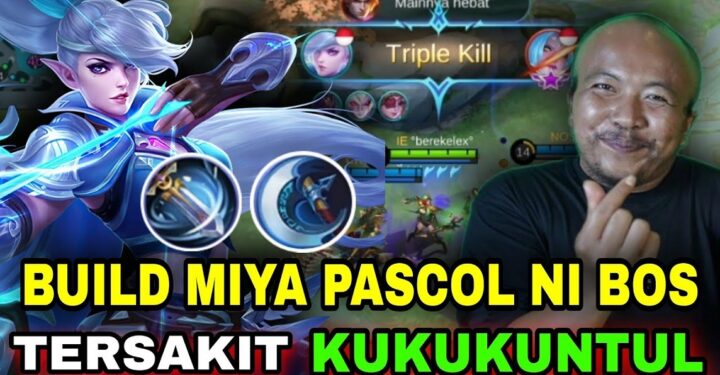 Build recommendations for Miya Pascol Mobile Legends