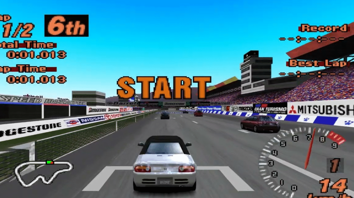 PS 1 racing games