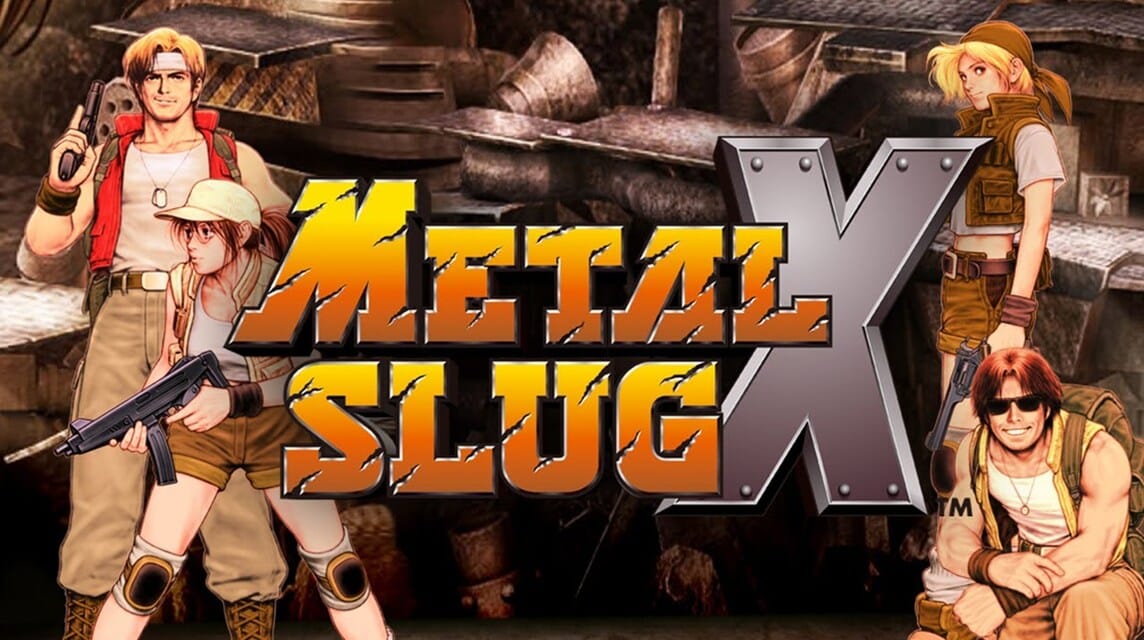 game PS1 ukuran kecil Metal Slug X
