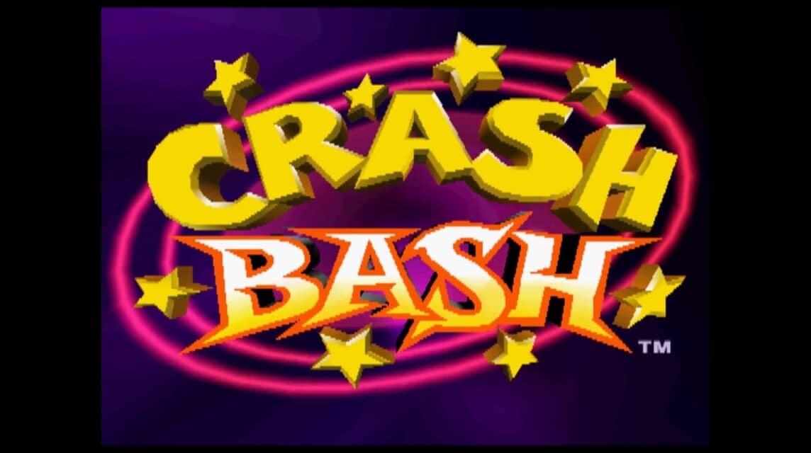 small size PS1 game Crash Bash