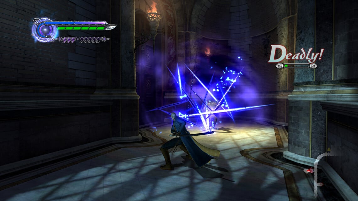 Gameplay in DMC 4 Special Edition
