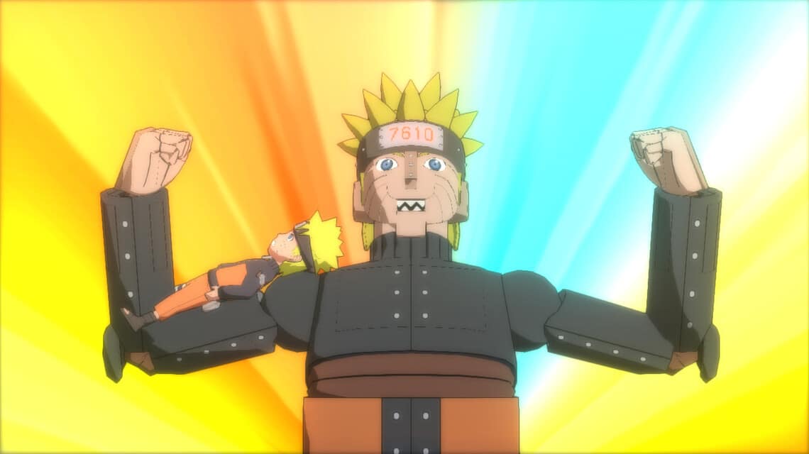 Mecha Naruto in Game Naruto Shippuden: Ultimate Ninja Storm Revolution