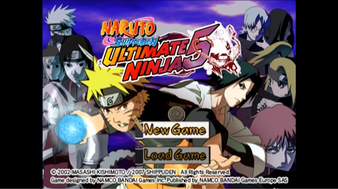 KODE CHEAT NARUTO PS2 !! Naruto Ultimate Ninja 5 - GAMEPLAY MINATO