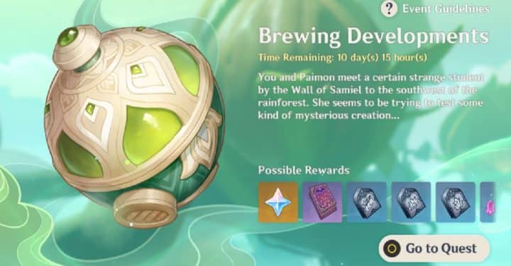 Guide to Brewing Developments Genshin Impact 3.6