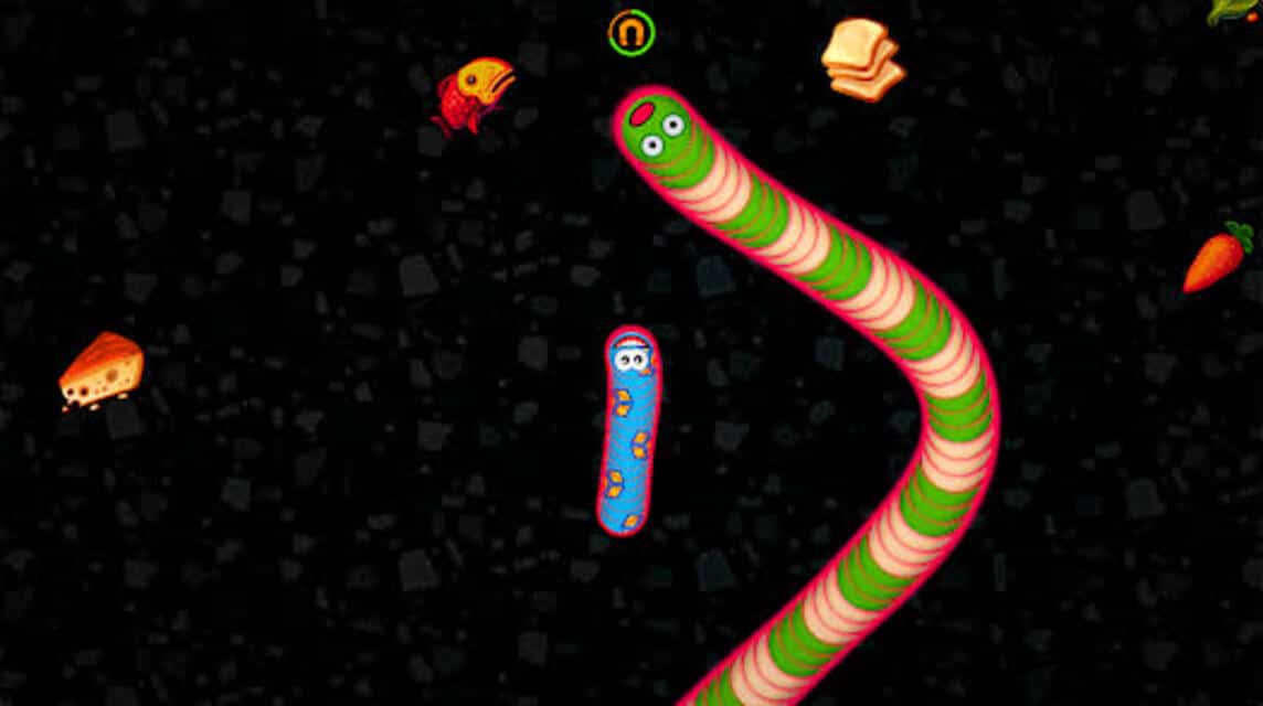 Exciting worm game that can be fun, let's play it!