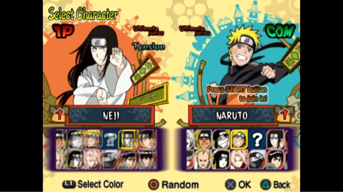 Here's the Complete Collection of Naruto Ultimate Ninja 5 Cheats