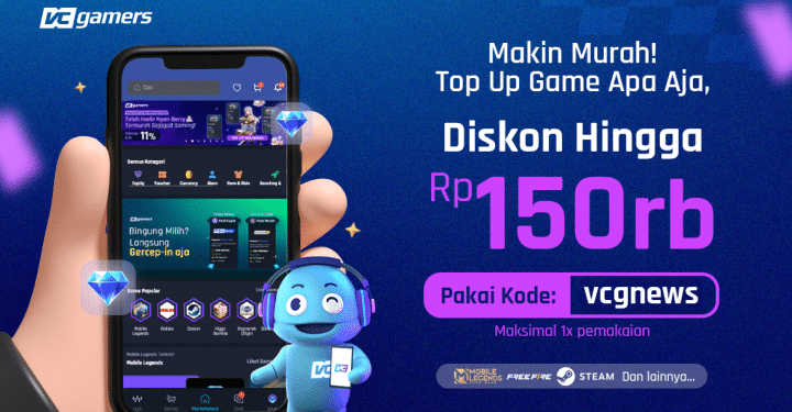 Use Promo Code VCGNEWS, Top Up Games Get Prizes & Discounts Up To 150,000!