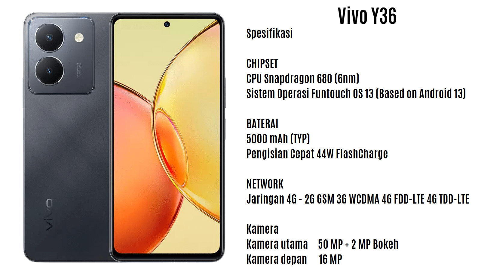vivo Y36 Mobile Phone Specs and Price