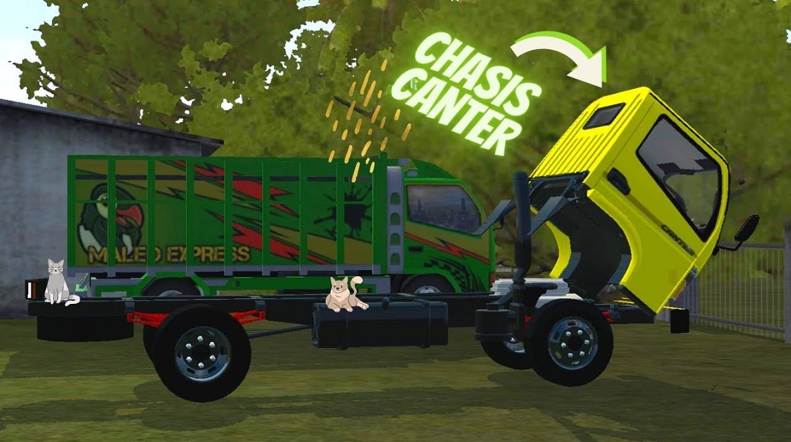 Mod Bussid Truck Canter Tanpa Bak