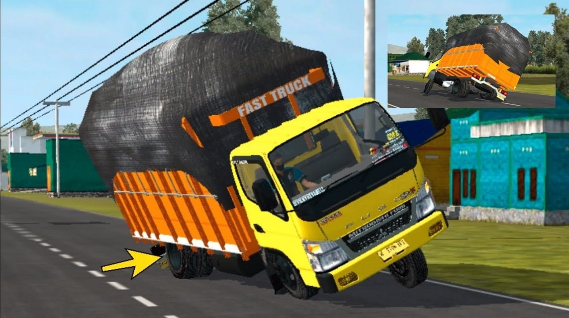 Shaking Truck Bussid Mod