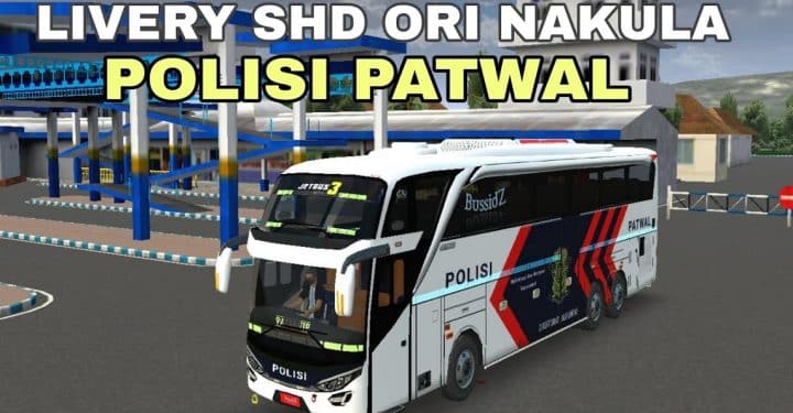 Livery Bus Nakula SHD Keren Terbaru 2023