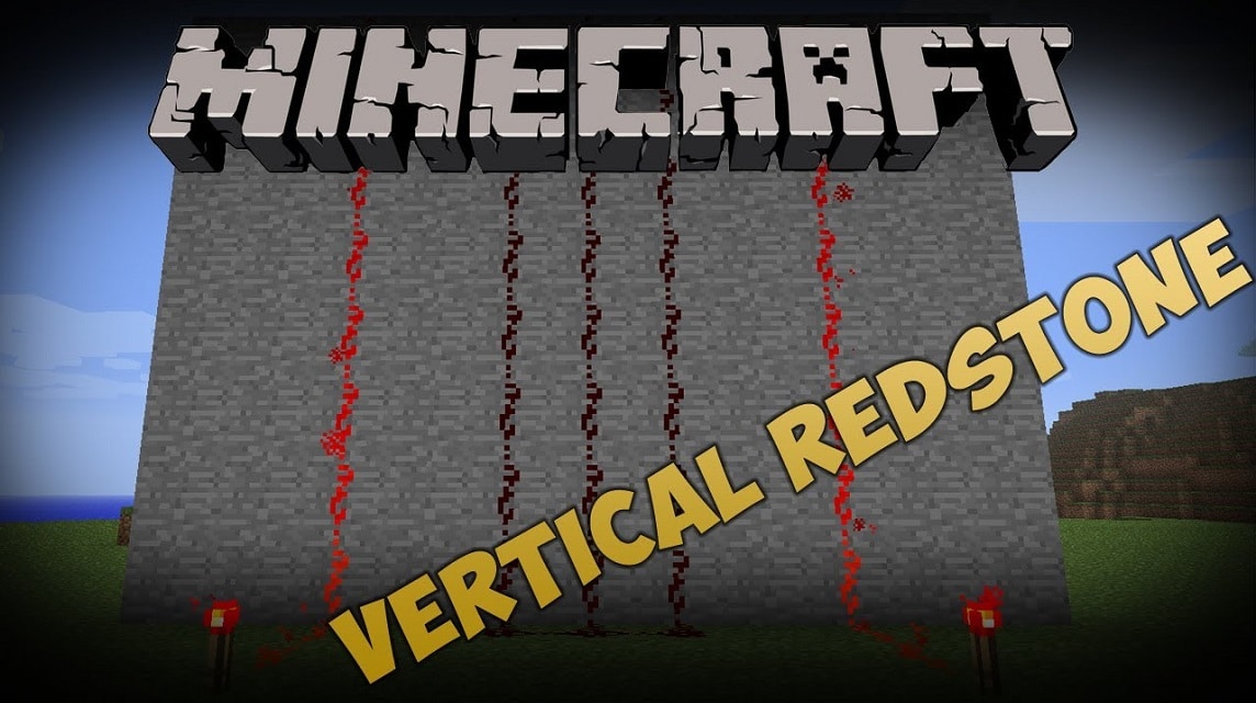 Vertical Redstone with Torches
