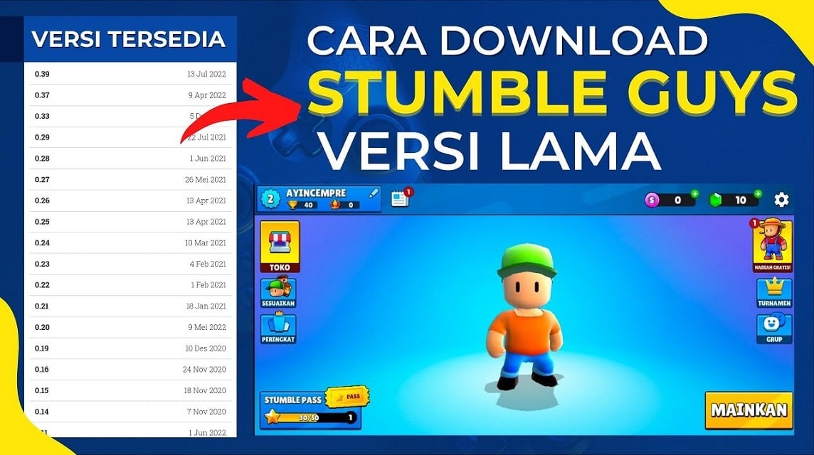 Baixar Stumble Guys Mod APK v0.62 para Android