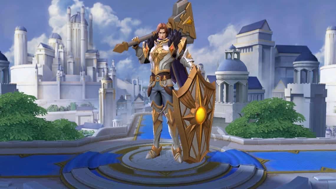 Tigreal Warrior of Dawn, the first hero of mobile legends