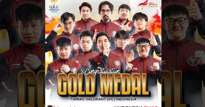 シンガポールに不正行為の疑い、インドネシアのヴァロラント代表チームがSEA Games 2023で優勝