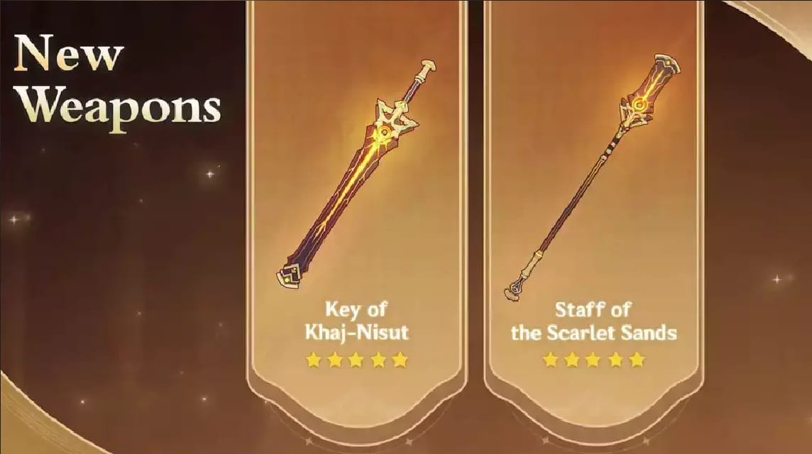 kirar ascension weapon key of khaj nisut