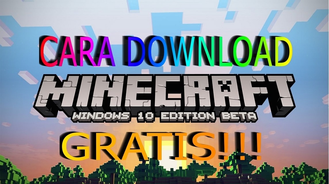 cara download Minecraft