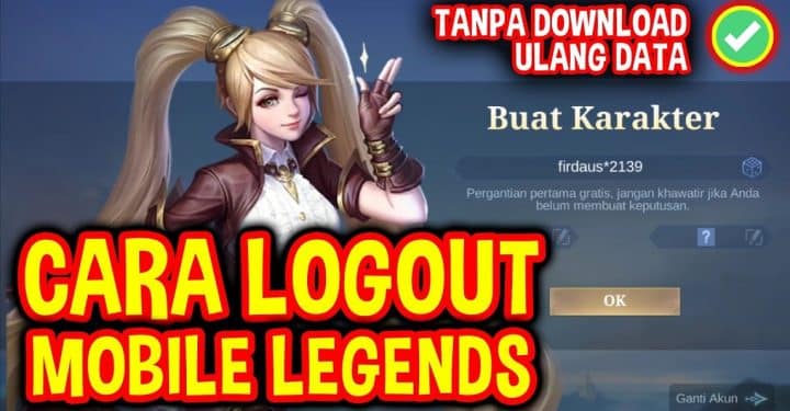 Der einfachste Weg, sich von einem Mobile Legend-Konto abzumelden