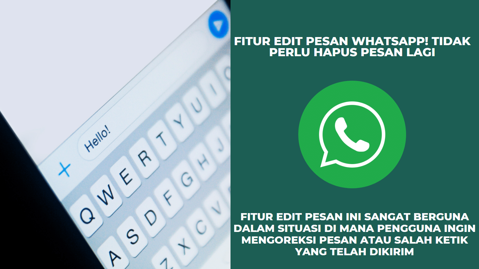 Edit Pesan WhatsApp