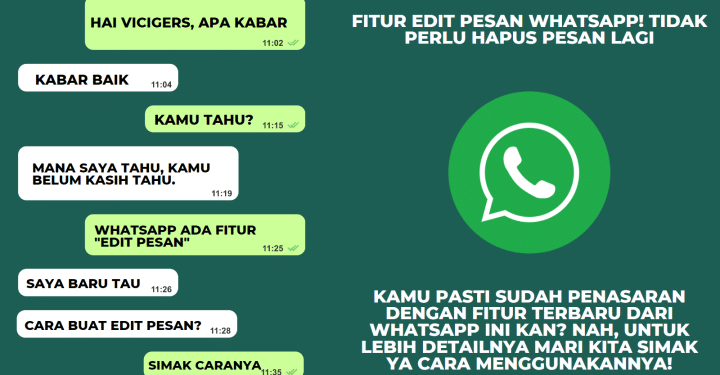 No Need to Delete Chats! This is How to Edit WhatsApp Messages