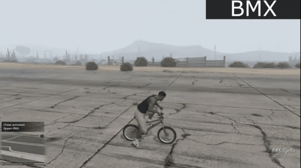 Cheat GTA 5 PS3 Helicopters, Cars, Motorcycles and Bicycles