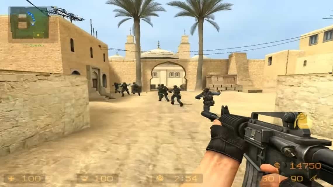 Old school PC game - Counter Strike