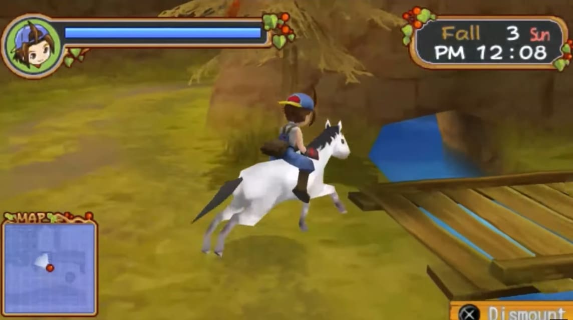 Harvest Moon Hero Of Leaf Valley: Horse Riding