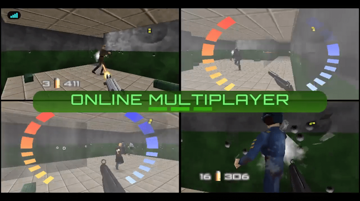 Multiplayer in GoldenEye