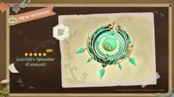 Jadefall Splendor Genshin Impact：統計、素材、キャラクターの推奨事項
