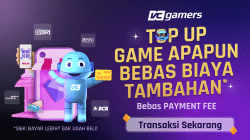 VCGamers Extends Top Up Game Promo Free of Admin Fees