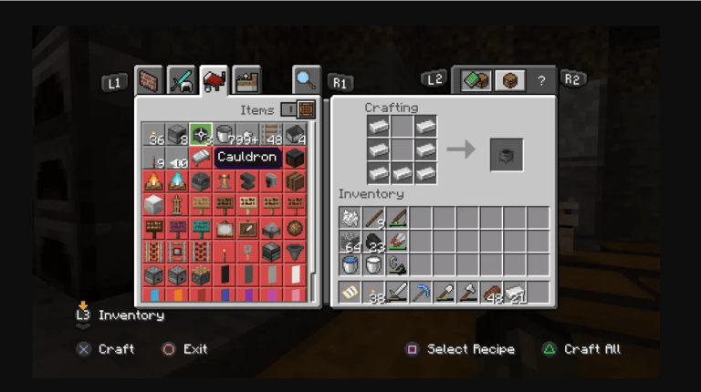 The Easy Way to Make a Cauldron in Minecraft