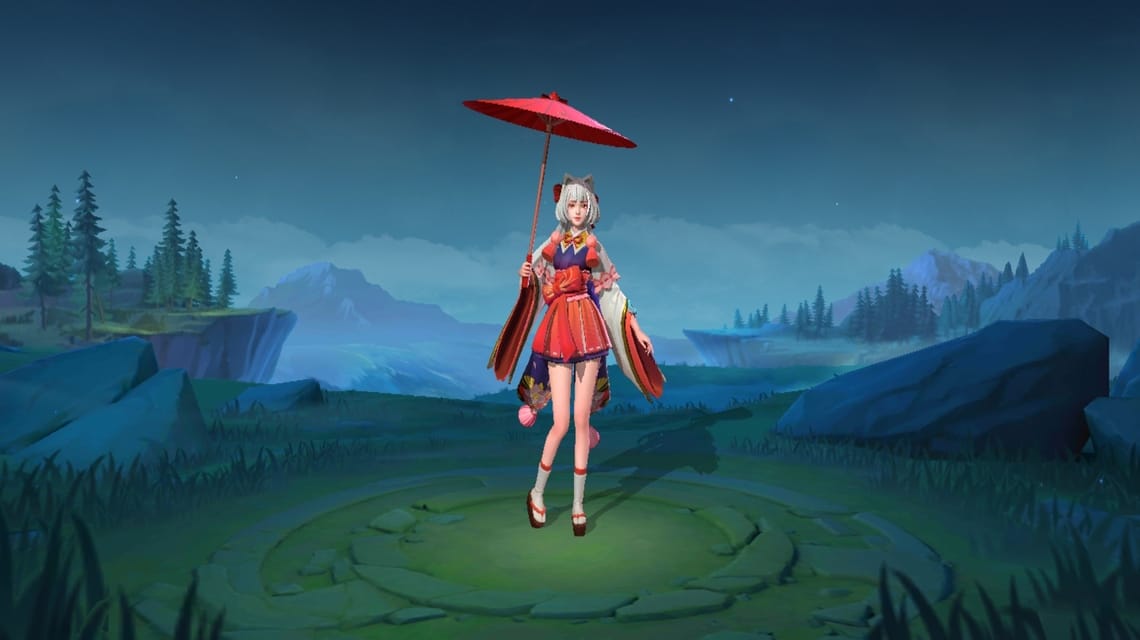 Skin Kagura Cherry Witch