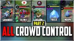 Rekomendasi Hero Crowd Control ML Terbaik 2023