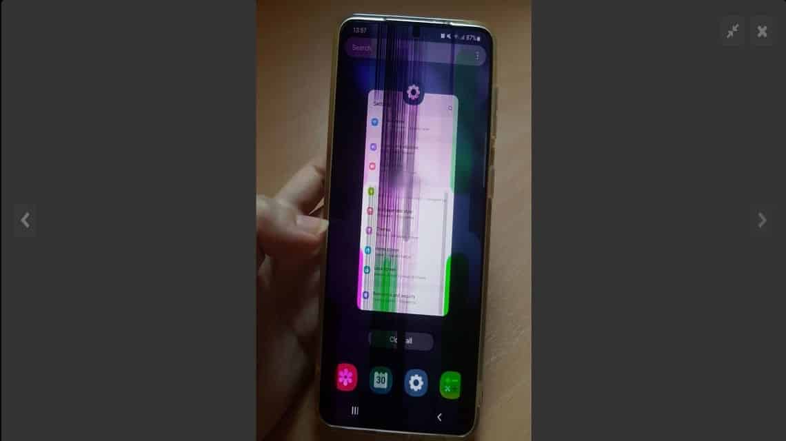 Masalah Layar Galaxy S21 Series