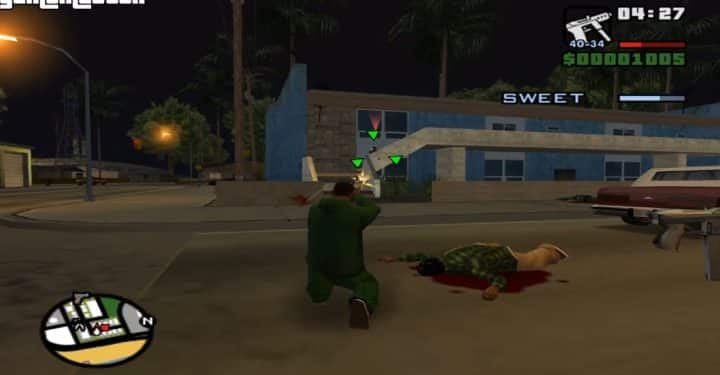 Collection of GTA San Andreas PS2 Cheats, Auto Pro!