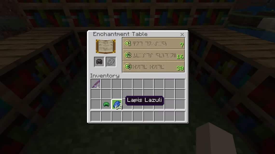 Respiration Minecraft - Lapis Lazuli items