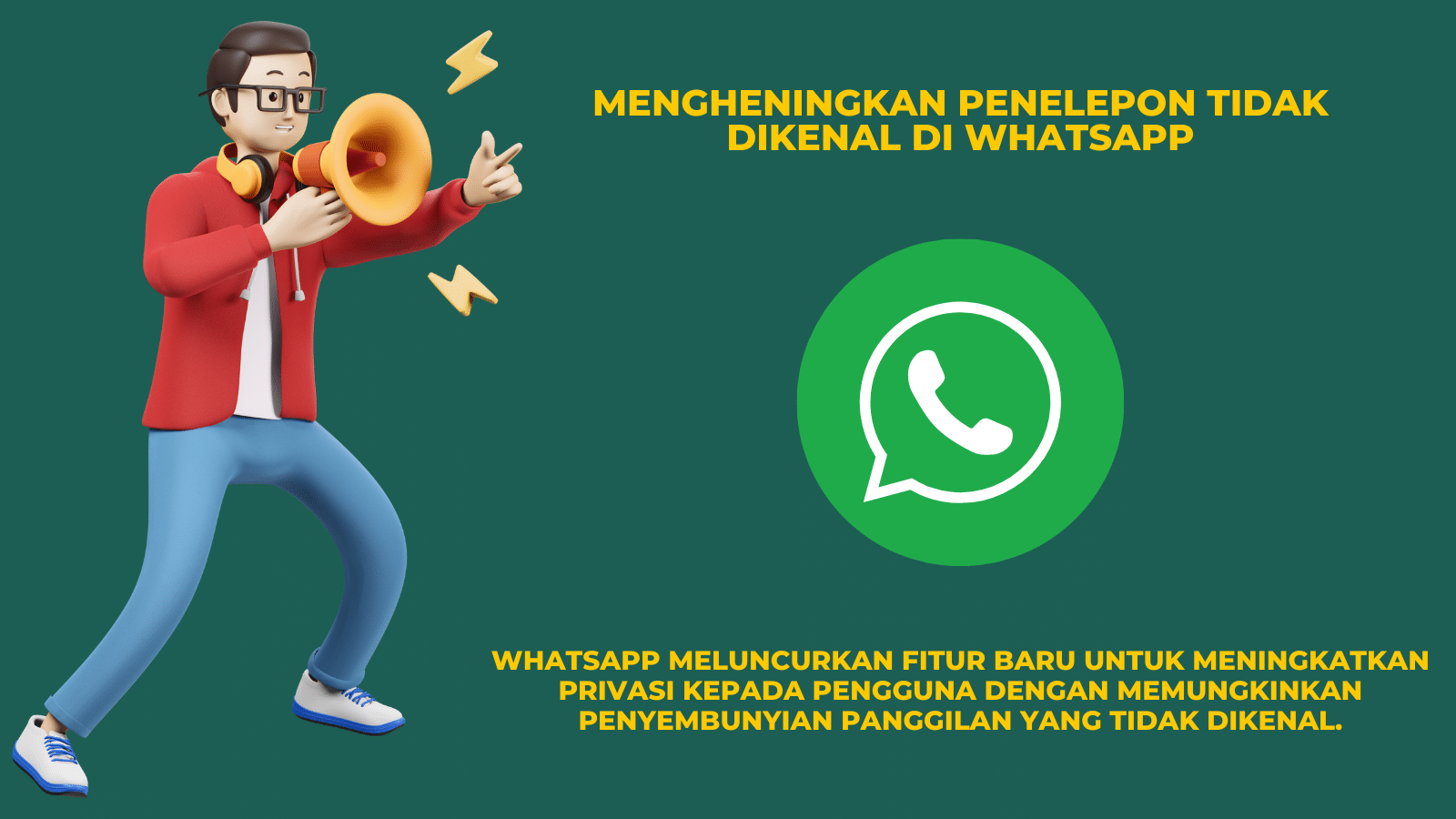 WhatsApp Fitur Mengheningkan Panggilan