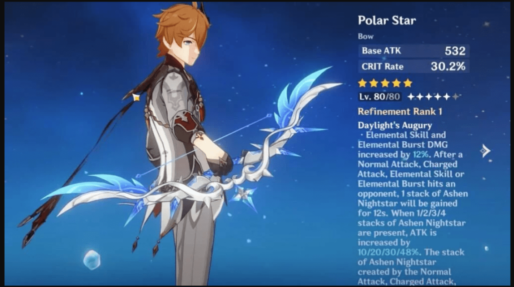 Polar Star Stats, Materials, Abilities, & Character Matches
