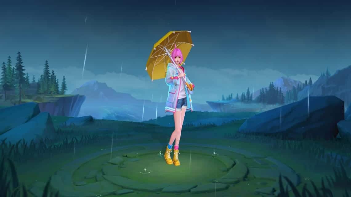 Skin Kagura Rainy Walk