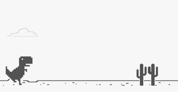 Chrome에서 공룡 게임을 하는 쉬운 방법