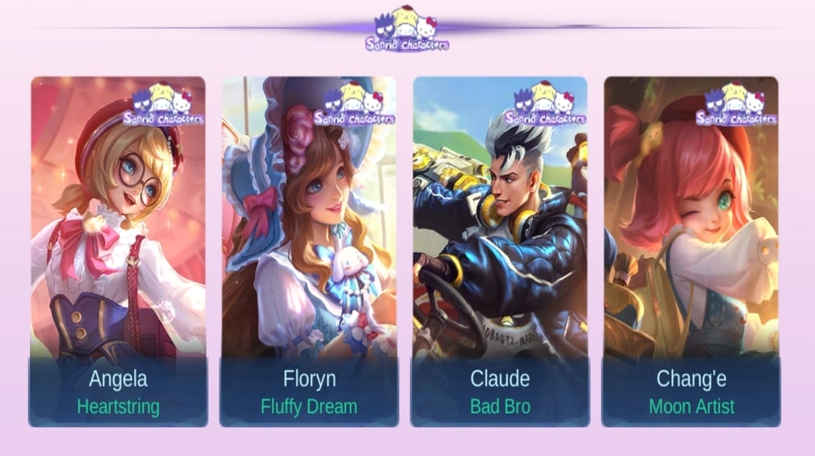 Skins da Colaboração MLBB x Personagens Sanrio, Show de Retorno